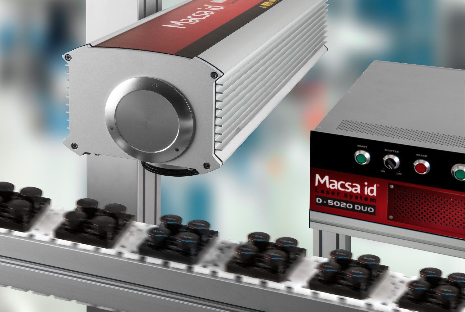 DPSS Laser D-5000 DUO series by Macsa ID