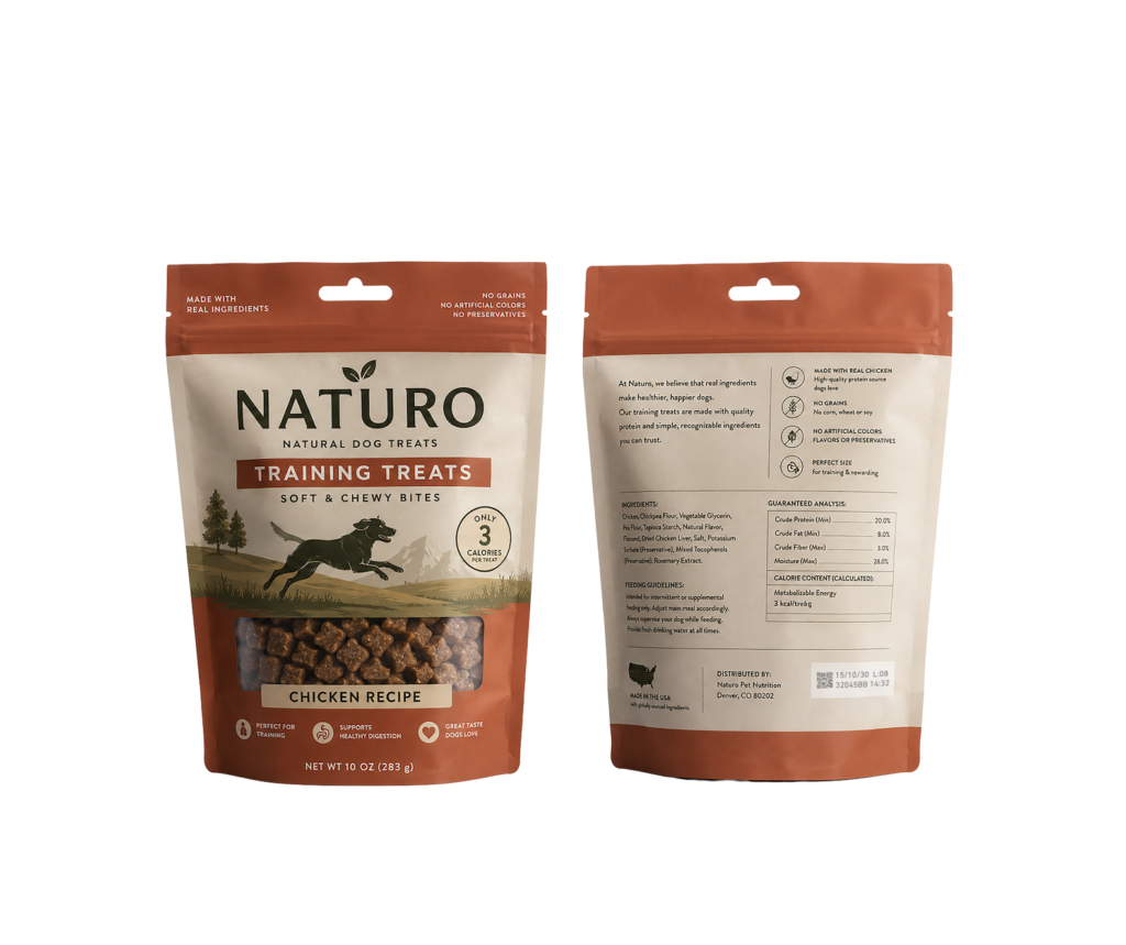 UV laser date and batch code on flexible pet food packaging